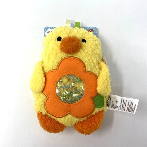 Magic Years 8" Seek and Squish Baby Learning Toy with Beads Duck - Picture 2 of 9